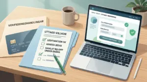 Uttag och verifiering